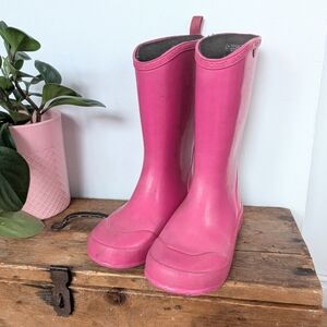 Bogs Kid Pink Rain Boots ~ Size 2